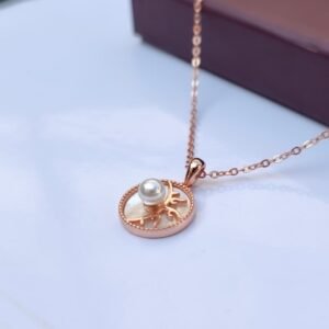 Pearl Blossom Tree Pendant 